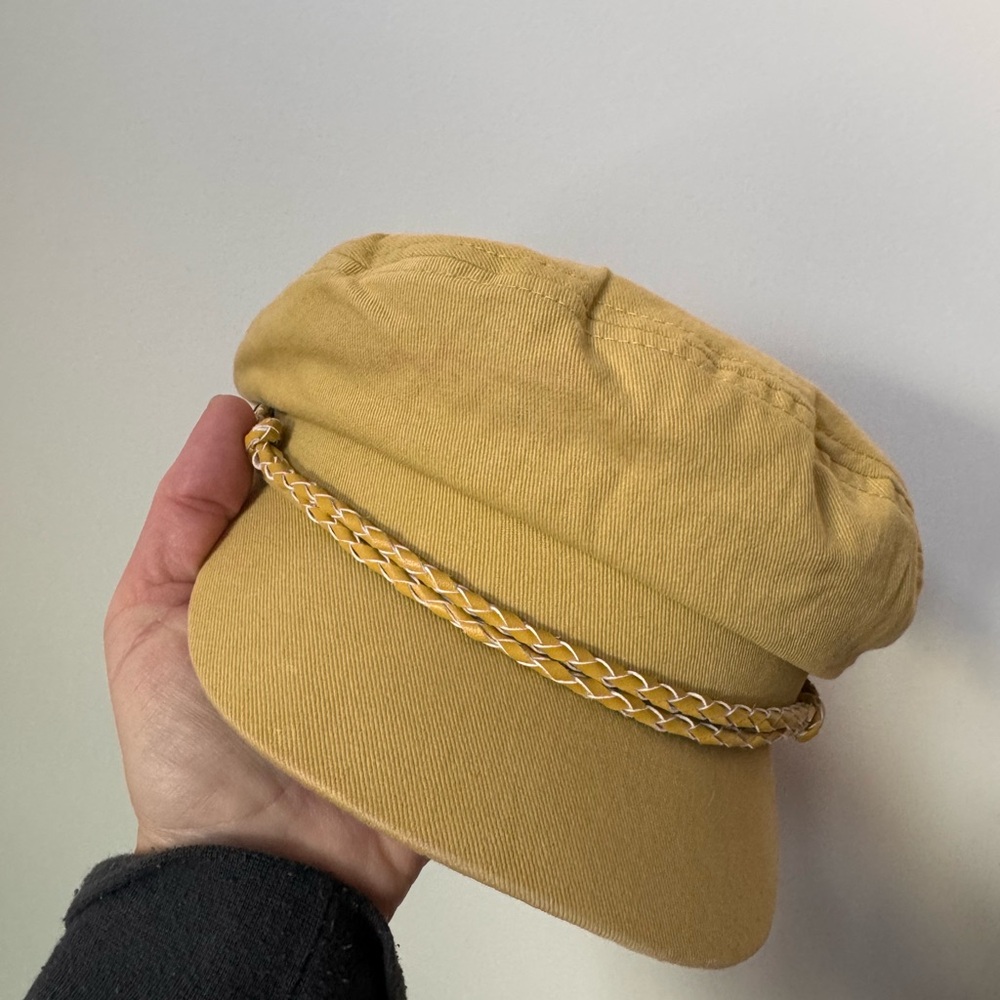 Brixton Fiddler Yellow Fisherman Hat - Picture 7 of 7